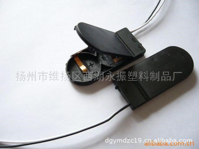 【廠家直銷(xiāo)】2032電池盒6v（黑色環(huán)保）