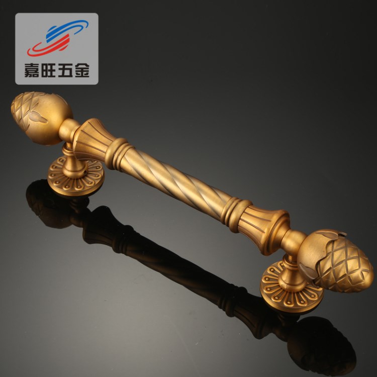 生產廠家批發鋅合金大門拉手JH-D006 仿古復古拉手 質量