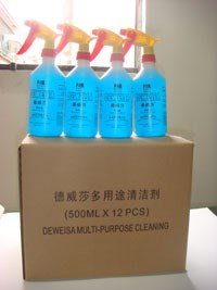 供應(yīng)德威莎多用途濃縮/重油垢/廚房清潔劑500ml/1000ml