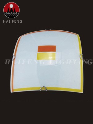 四方格玻璃吸頂燈 MDS251 紅/黃簡(jiǎn)約風(fēng)格家居燈飾