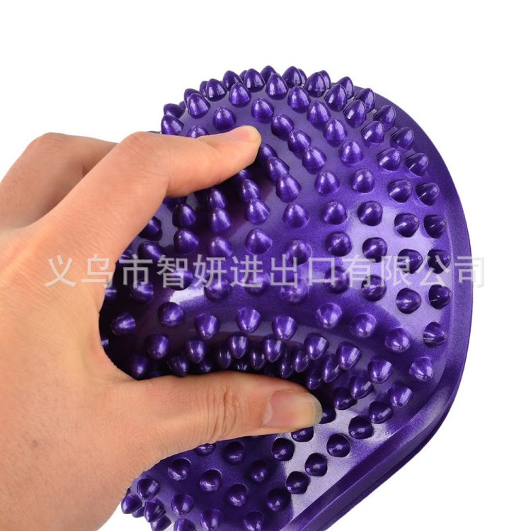 Yoga massager ball 平衡腳底按摩球 半圓墊批發(fā) 環(huán)保多色