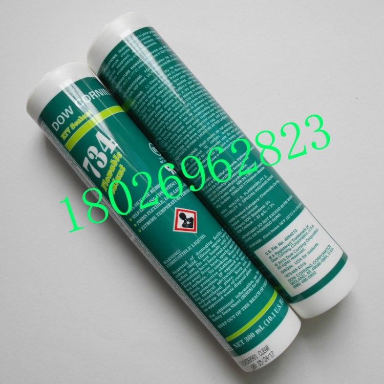 道康寧734硅膠 DOW CORNING 734食品級(jí)耐高溫密封膠 玻璃膠