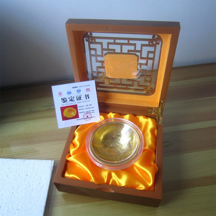 批發生產 五福銀碗 單個裝 福字擺件 工藝品 銀行保險會銷禮品
