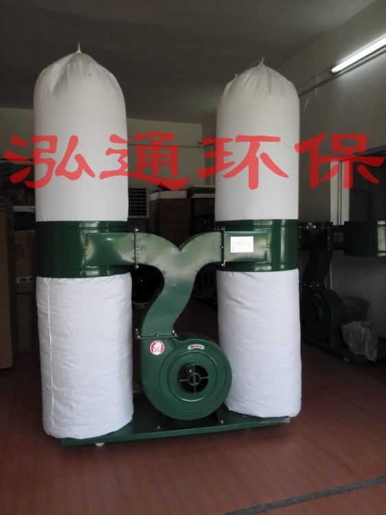 木工廠移動式雙桶布袋除塵器　工業(yè) 除塵機