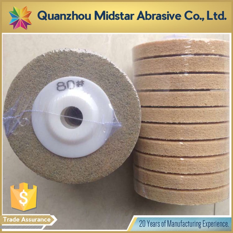 廠家直銷100型塑料蓋角磨片纖維尼龍輪/海綿拋光片海綿輪/研磨輪