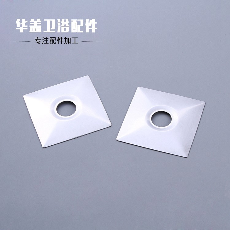 阿里新品上架 不銹鋼201水龍頭四方裝飾蓋 精制水暖配件品質(zhì)穩(wěn)定