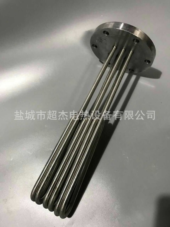 不銹鋼法蘭加熱管 水箱水壺電熱管 大功率電加熱棒【非標(biāo)定制】