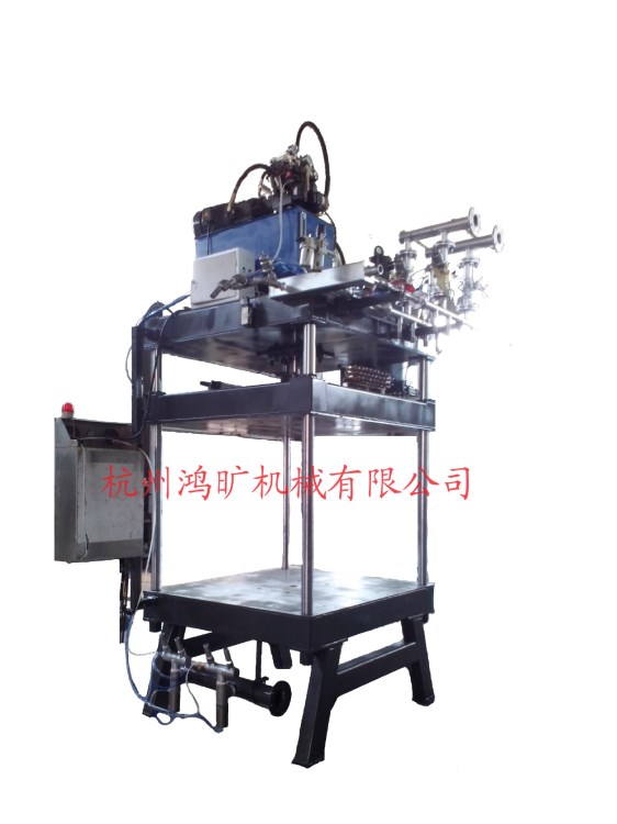 生產制造杭州鴻曠EPS液壓絲桿半自動泡沫塑料成型機械包裝設備