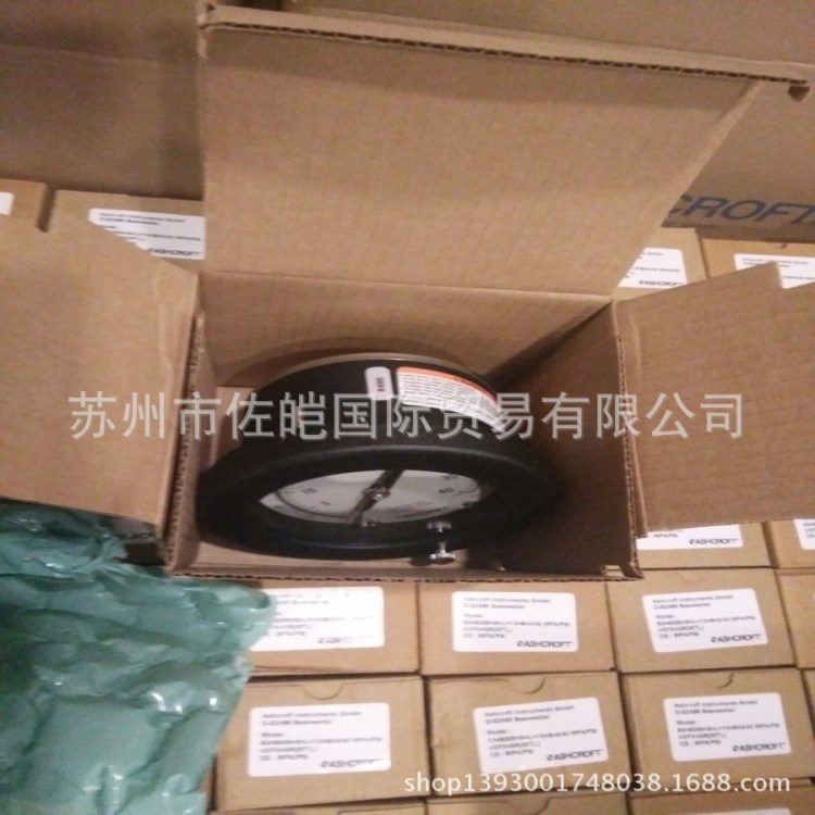 ASHCROFT雅斯科品牌原裝精品高端壓力表 型彈簧管壓力表
