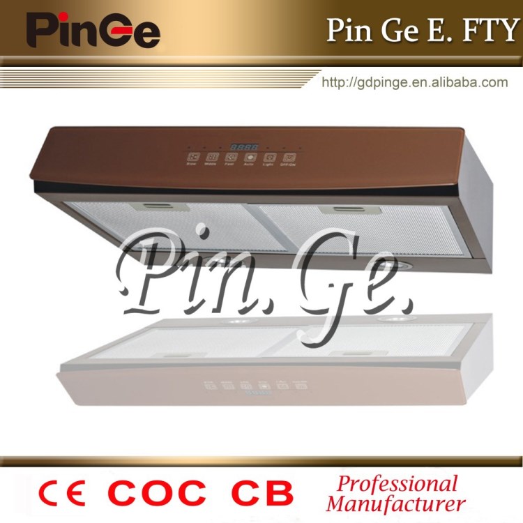 出口油煙機供應超薄型60CM平網單電機吸油煙機PG209-10A(60)