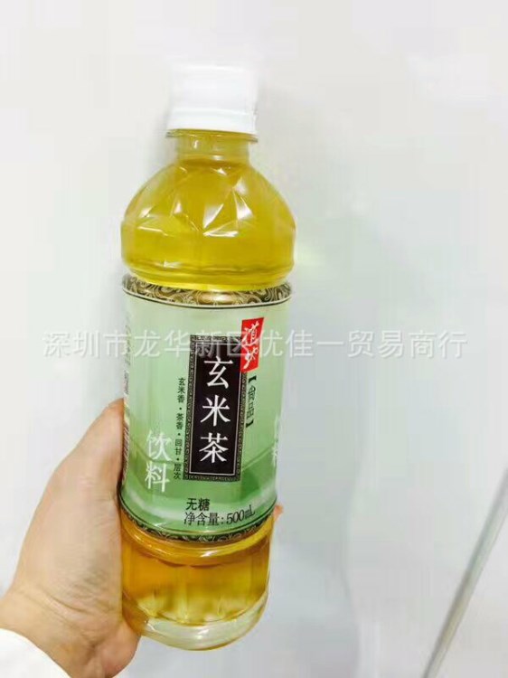 香港道地玄米茶饮料500g*15瓶/组