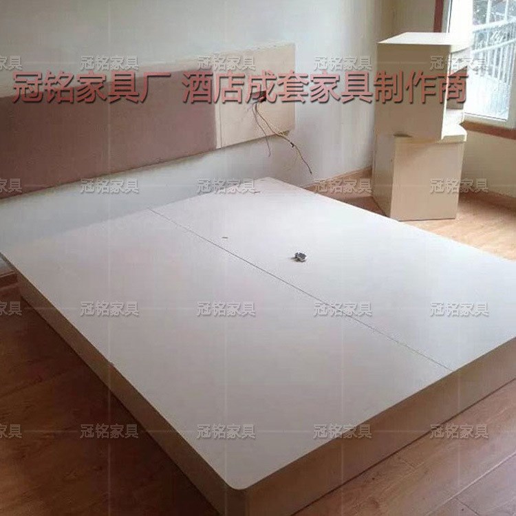 貴陽快捷酒店家具標間單間成套家具 商務賓館床旅館行李柜床頭柜