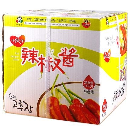 韓式辣椒醬小伙子14kg餐飲飯店專用辣椒醬炒年糕拌飯專用醬