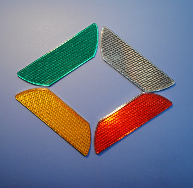 道钉反光片 道钉片 突起路标反光片 road stud reflector