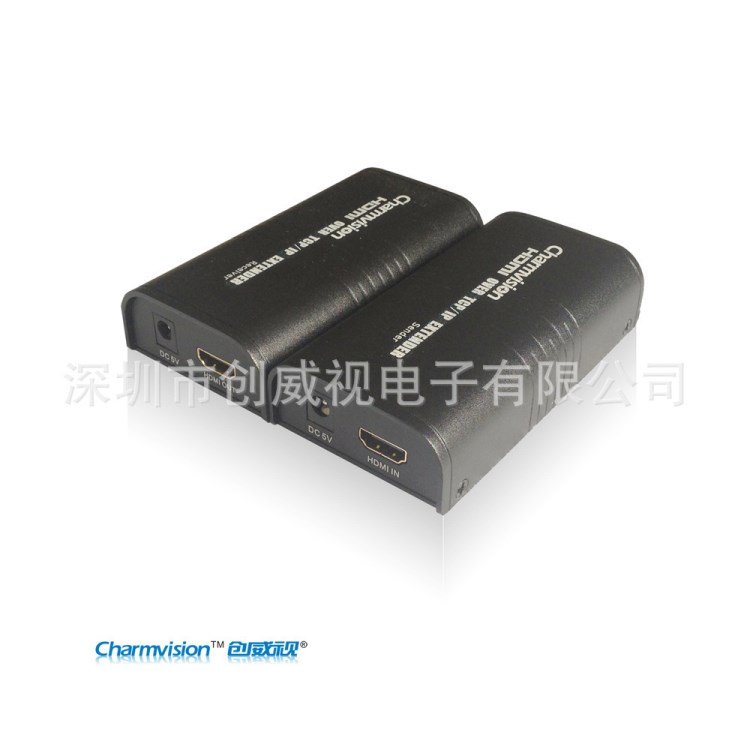 创威视IP HDMI单网线走局域网延长器直连120米HDMI IP TCP传输