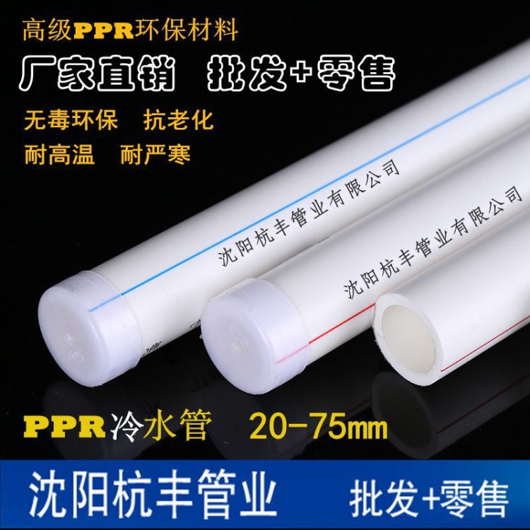 PPR管 PPR冷热水管 自来水管 20-75PPR冷水管 PPR水管 量大从优