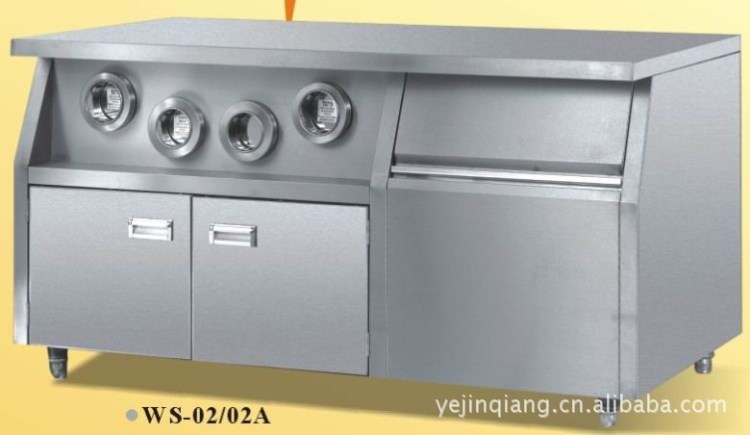 WS-02A 中心島分杯機(jī)分杯器Kitchen center island cabinet