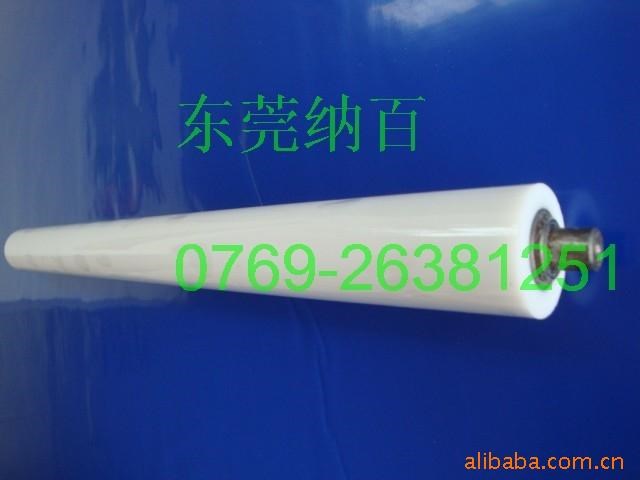 白色矽膠滾輪，白色包膠滾輪，機用白色無粘滾輪，白色粘塵輪