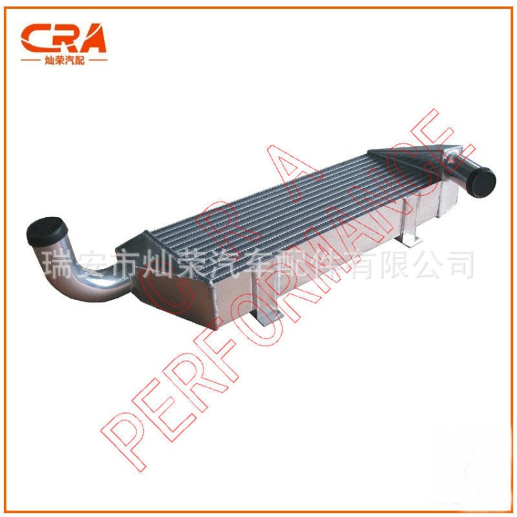 管翅式汽車全鋁改裝中冷器冷凝器（21''*8''*3.5''）