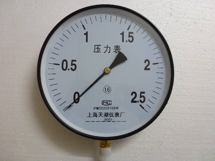 天湖Y100普通壓力表 水壓表 氣壓表Y-100氣泵壓力表0-1.6MPA