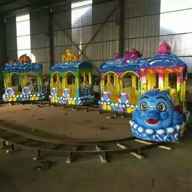 軌道小火車起伏旋轉(zhuǎn)火車 托馬斯新款小火車 可移動拆卸的小火車L