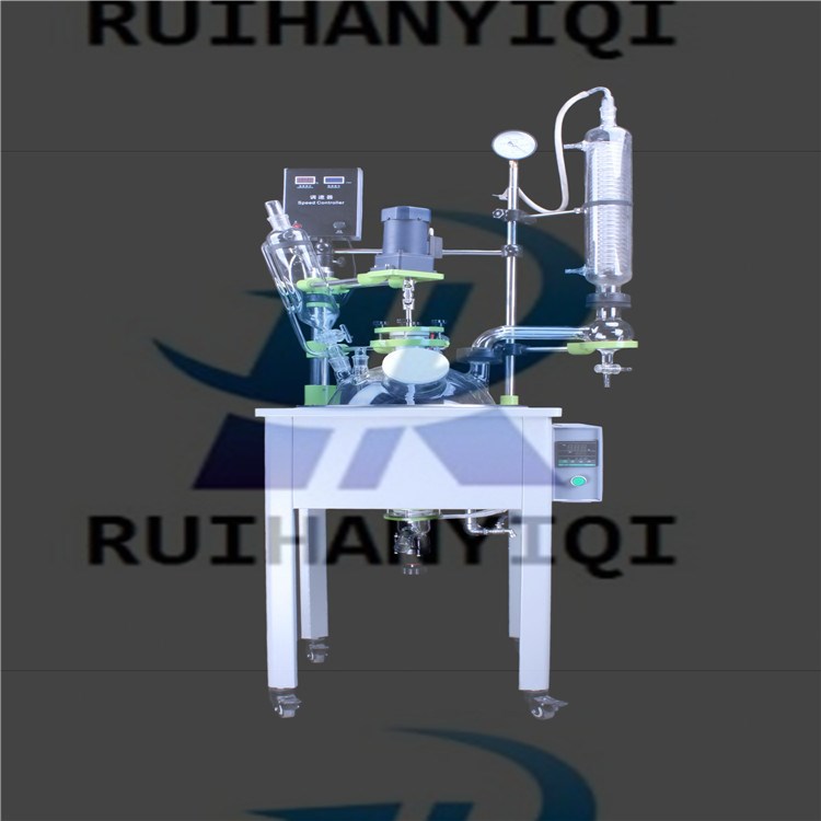 单层玻璃反应釜 实验室单层玻璃反应釜 厂家批发直销 包邮