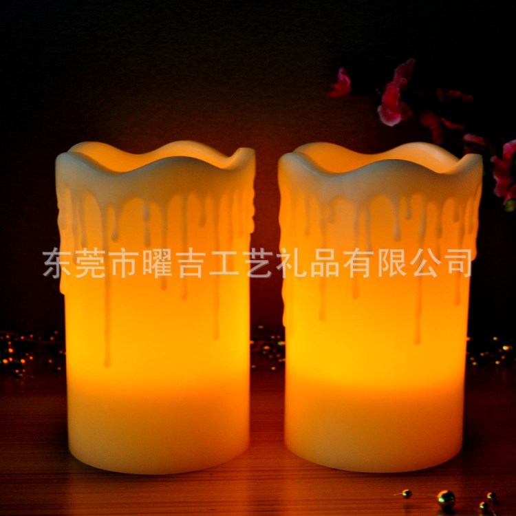廠價批發(fā)LED蠟燭-淚滴蠟燭-大尺寸電子蠟燭