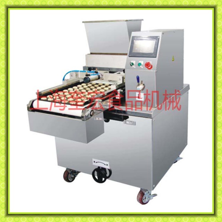 小型曲奇餅干生產設備/PLC曲奇餅干生產線/自動曲奇餅干切割機