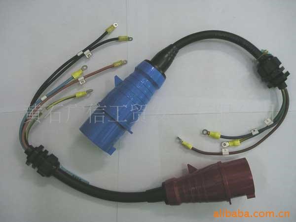 湖北廣東廠家供應(yīng)工業(yè)機(jī)床控制設(shè)備電源插頭線束 CNC伺服線束