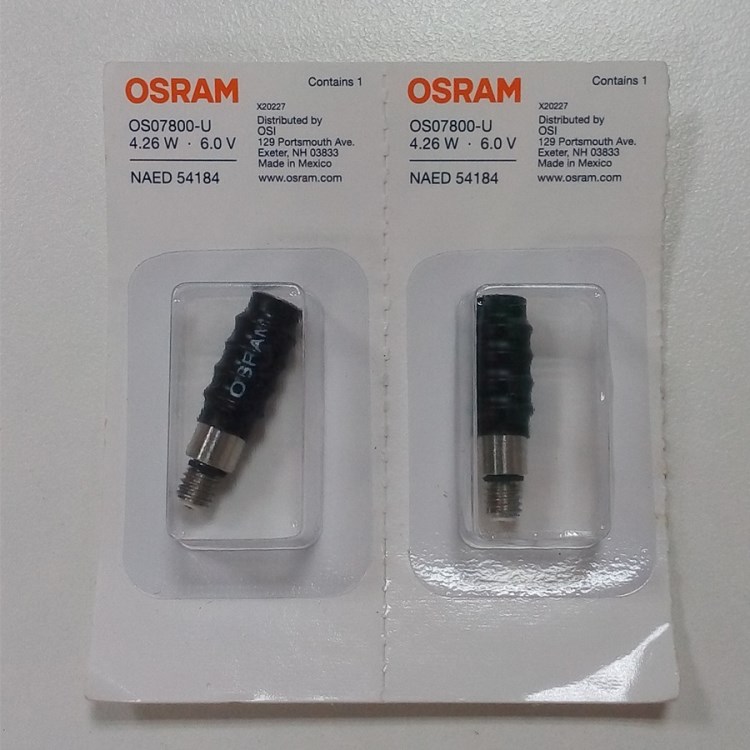 OSRAM歐司朗 07800 6V 0.71A 內窺鏡檢查燈泡