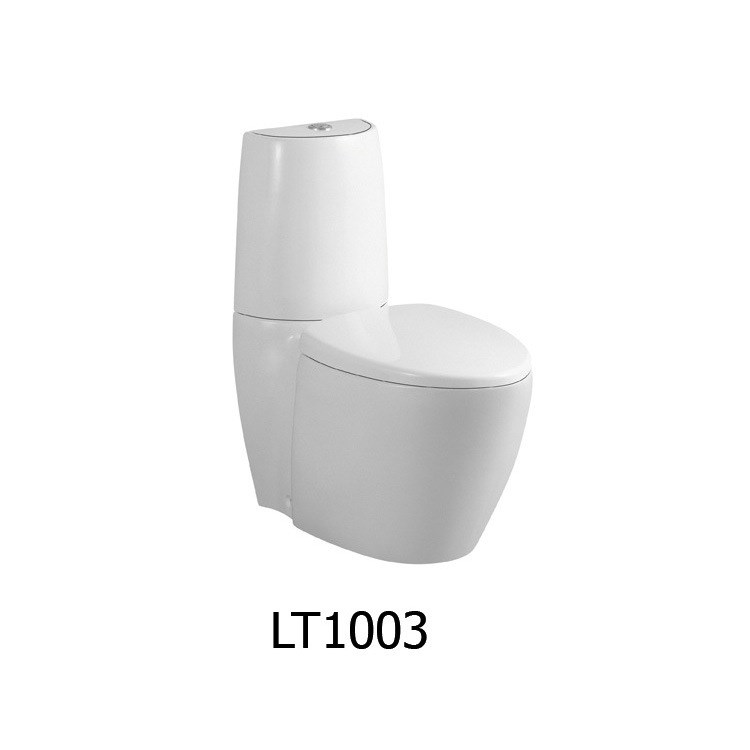 LT1003 直冲式分体座便器  分体马桶 墙排污 卫生洁具