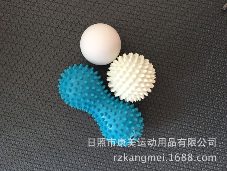 按摩球 健身按摩球 massage ball  雙曲棍按摩球 硅膠按摩球