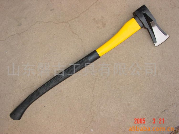 廠價直銷1KG,2KG 3KG,纖維柄劈材斧(axe with wedge)，柴斧