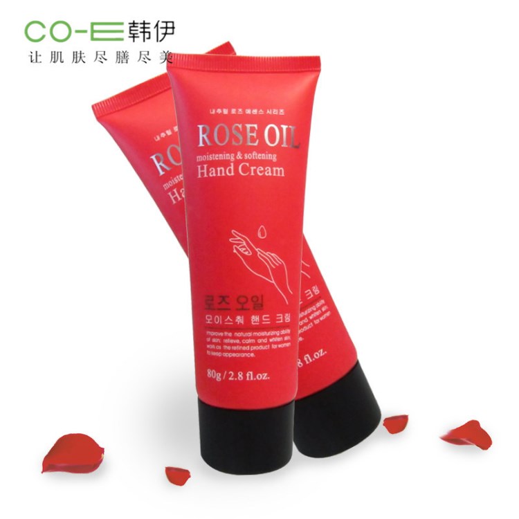 CO.E韓伊 玫瑰水潤(rùn)柔膚護(hù)手霜 護(hù)膚品化妝品玫瑰滋潤(rùn)保濕補(bǔ)水手霜