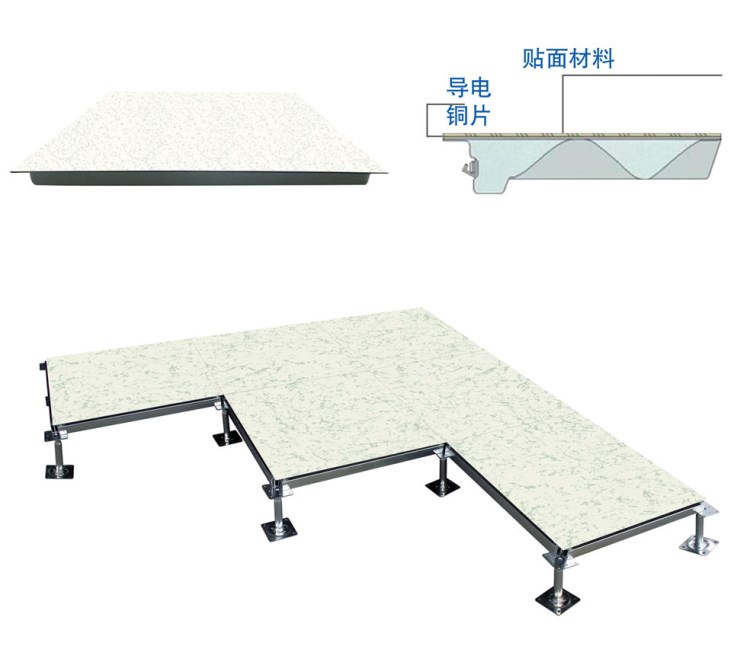 全鋼高架防靜電地板 架空網(wǎng)絡(luò)活動(dòng)地板 辦公樓OA網(wǎng)絡(luò)地板