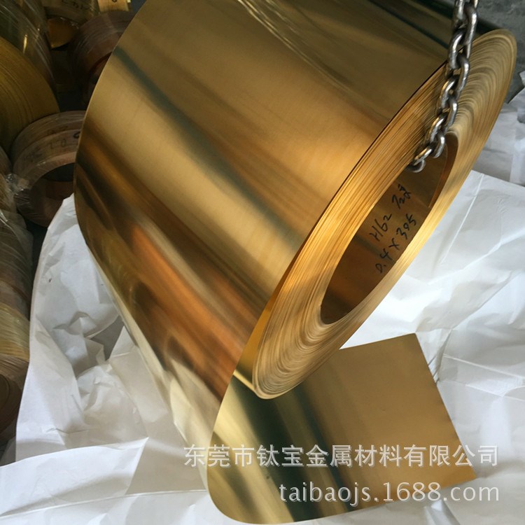 【鈦寶銅業】生產廠家批發國標h65黃銅板 h65黃銅帶 h65黃銅排
