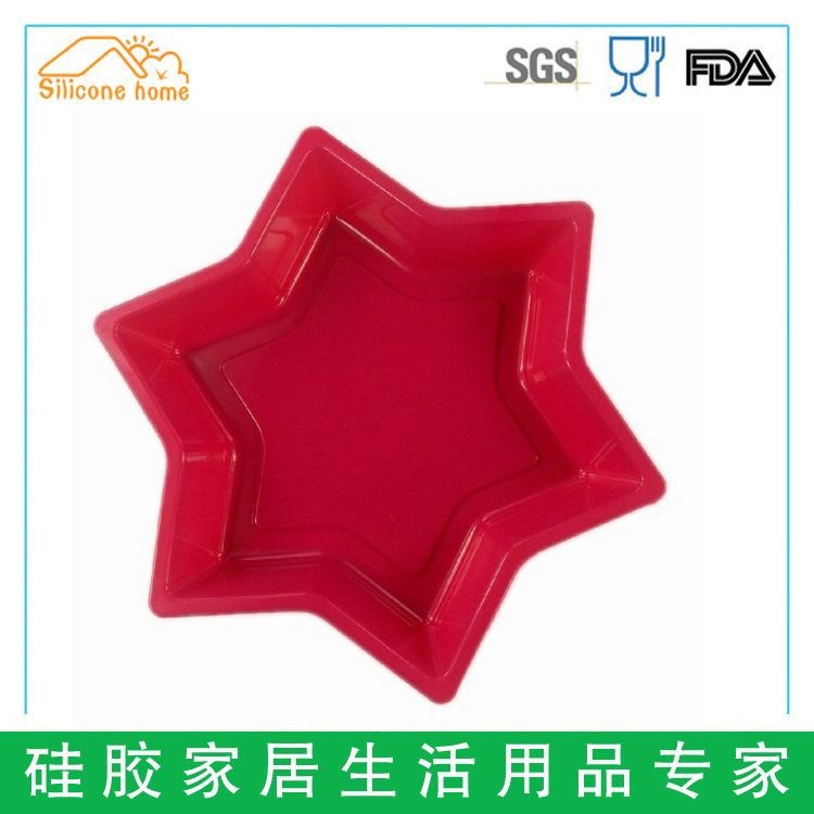 廠家直銷創(chuàng)意環(huán)保無(wú)毒無(wú)味蛋糕模具 烘培模具 披薩盤 硅膠烤盤