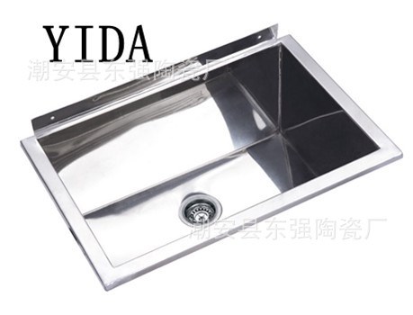 廠家供應(yīng)拋光手工水槽、直角水槽、不銹鋼手工盆WT5538