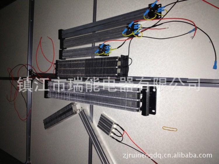定制铝片式铝波纹式PTC加热管,移动空调专用ptc ptc厂家