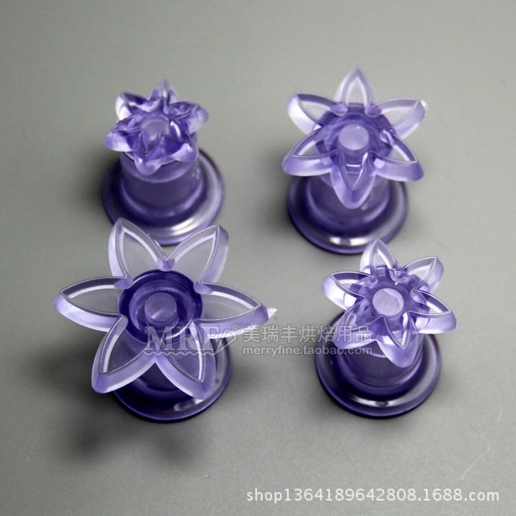 六片花瓣雛菊餅模6petals tiny daisy mould set#0761