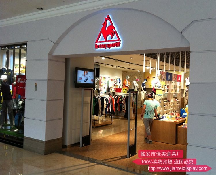 大公雞品牌服裝店貨架 衣服展示架 中島架 服裝道具 整店裝修