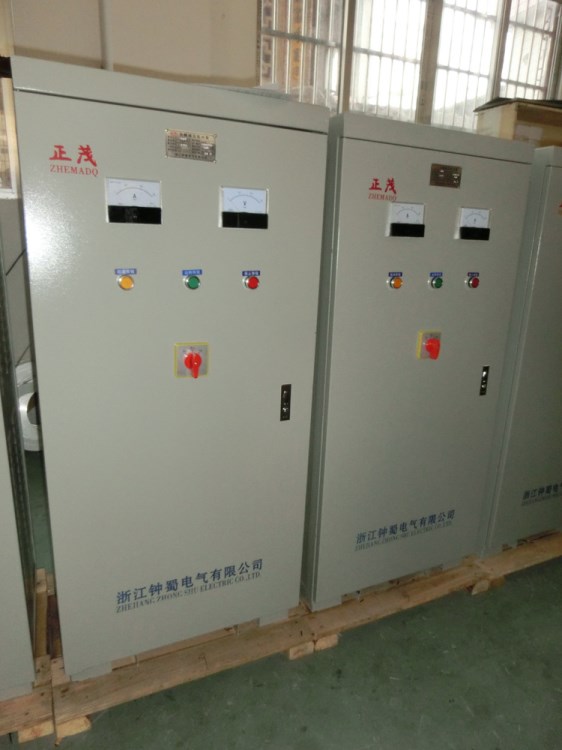 温州众霸自耦降压启动柜75KW/电机起动柜自藕减压柜启动箱