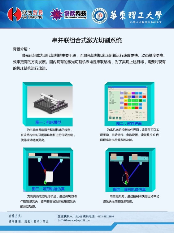 串并联组合式激光切割系统 技术转让咨询服务