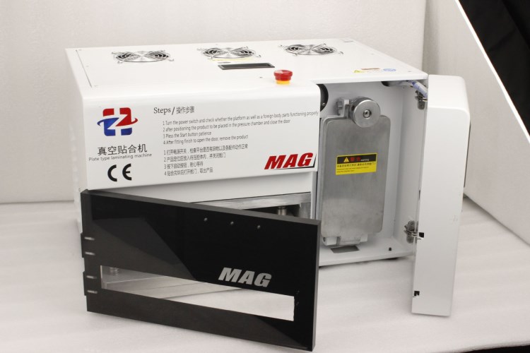 HZ-mag 12寸真空貼合機(jī) OCA爆屏修復(fù)貼合機(jī) 壓屏除泡修屏一體機(jī)