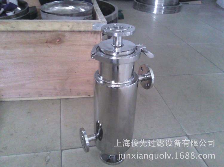 不锈钢316l过滤器保温夹套单袋式过滤器