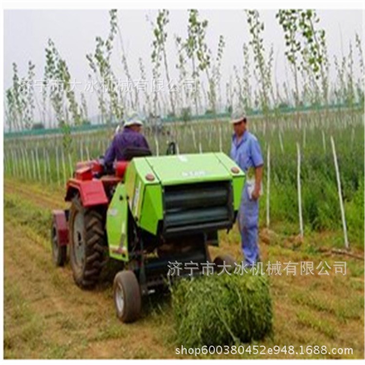 苜蓿草打捆機(jī) 方便存儲(chǔ)粉碎玉米秸稈扎捆機(jī) 麥秸自動(dòng)撿拾回收機(jī)