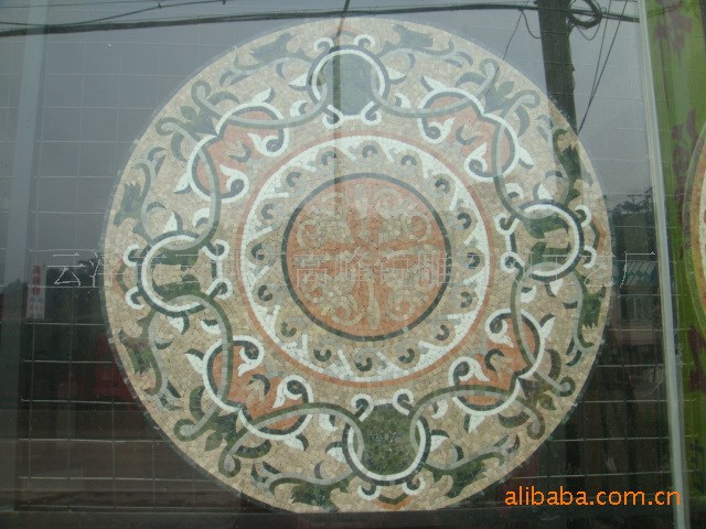 2963#出口希臘大理石馬賽克藝術(shù)拼圖Marble Mosaic Pattern