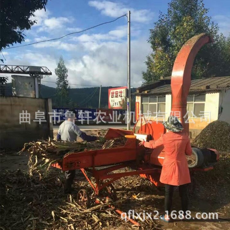 傳輸帶揉搓鍘草機(jī)圖片 供應(yīng)揉草碎草機(jī)操作視頻  花生秧揉碎機(jī)杜