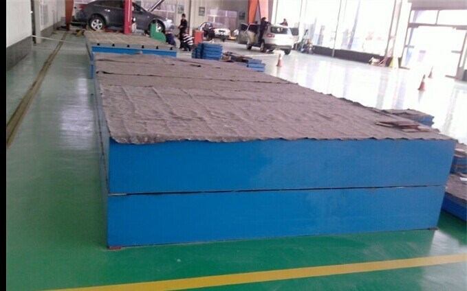 灰口鑄鐵平板檢驗測量焊接鉗工畫線劃平臺實驗機床滑臺T型槽000