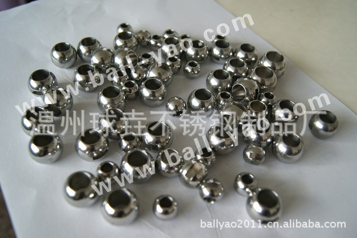 供應出口閥門球芯，球閥球體Φ18mm*10mm*4mm不銹鋼球體304